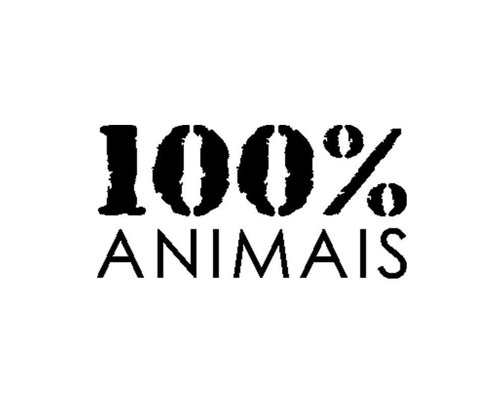 Logo 100% Animais